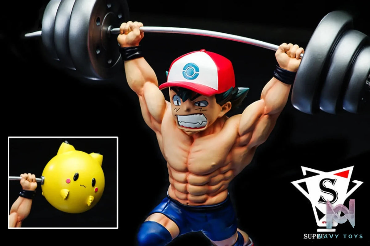 Super Studio – Pokémon Weightlifting Satoshi