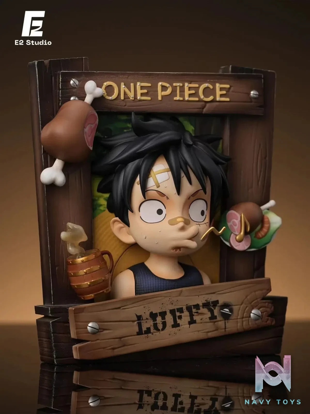 E2 Studio – One Piece Baby Photo Frame Series Luffy & Chopper & Zoro & Nami