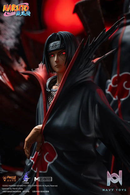 Pickstar Studio – Naruto Officially Licensed Uchiha Itachi & Orochimaru 1/6 Statue (Licensed)
