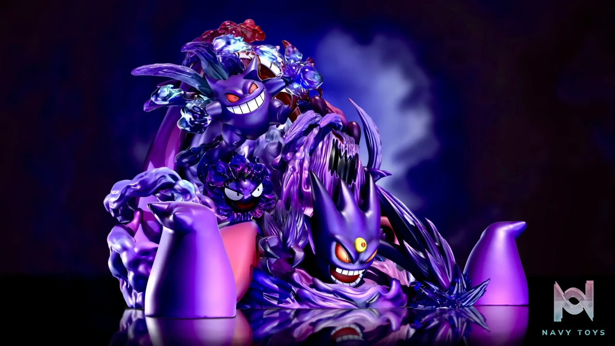 Three sheep Studio – Pokemon Gengar Evolution Set