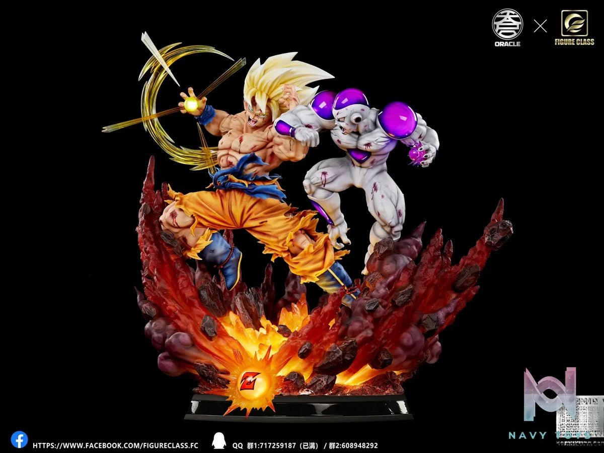 Oracle Studio & Figure Class Studio – Dragon Ball Super Saiyan VS Frieza