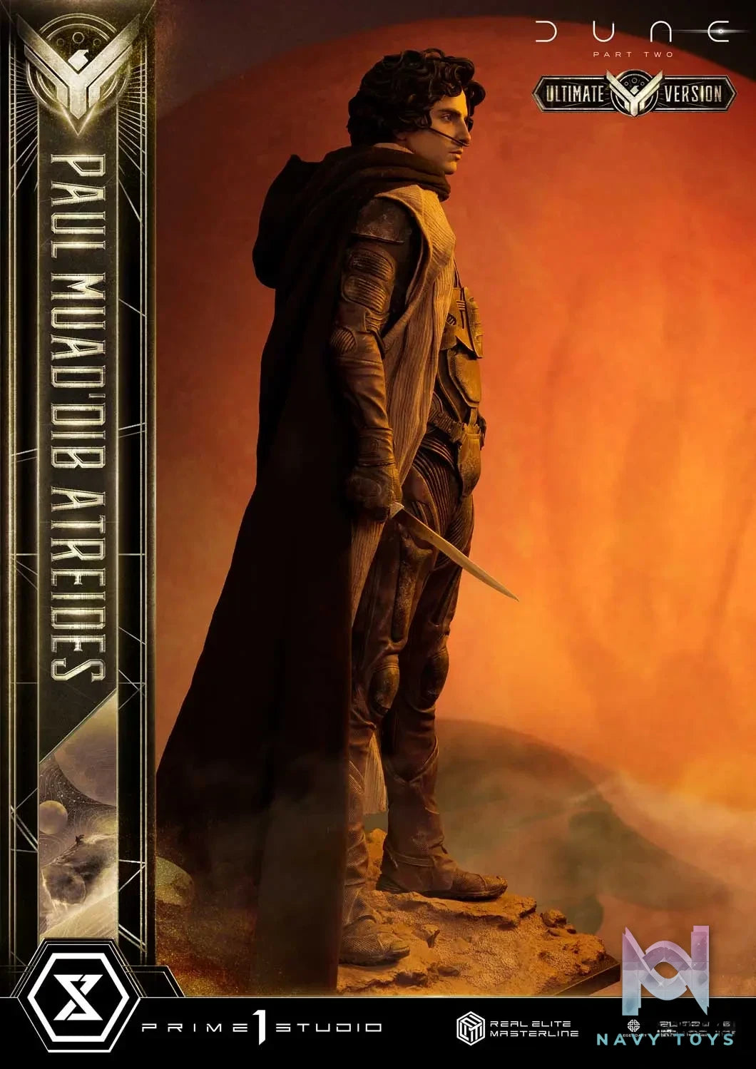 Prime 1 Studio – Real Elite Masterline Dune: Part Two (Film) Paul Atreides REMDUNE2-01 REMDUNE2-01UT REMDUNE2-01UTS (Licensed)