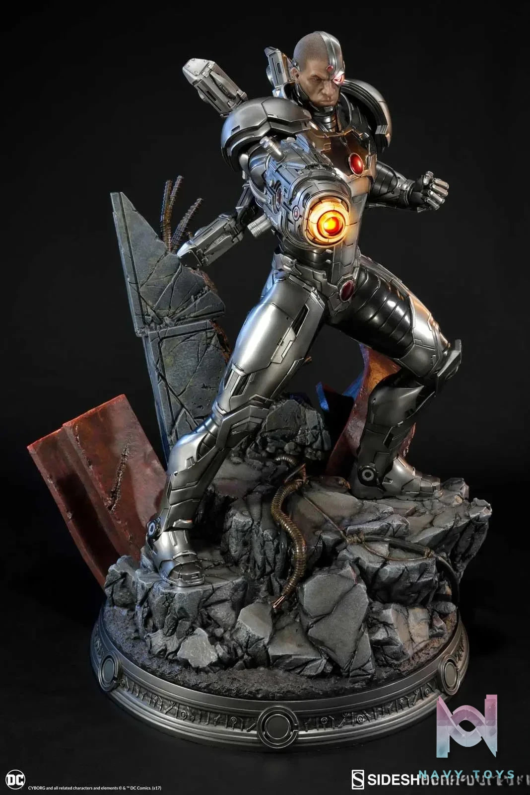 Prime 1 Studio – Premium Masterline Justice League: Origin (The New 52!) Cyborg PMN52-05 PMN52-05EX (Licensed)