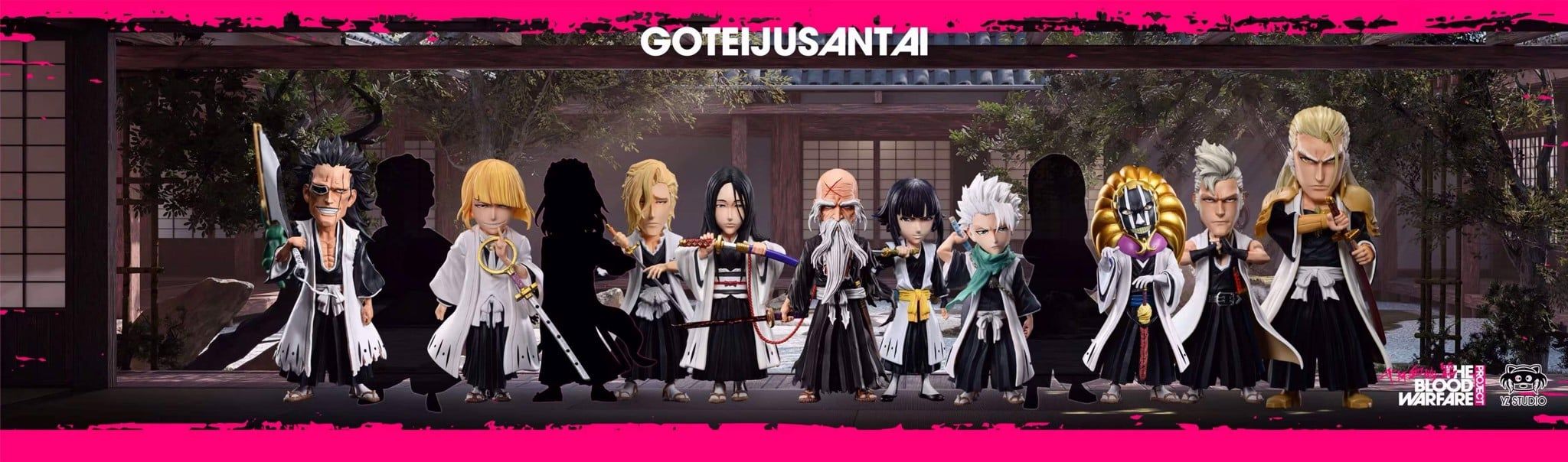 Rojuru Otoribashi - Bleach - YZ Studio resin statue yz studio anime figure