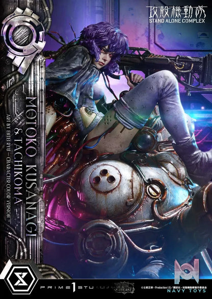 Prime 1 Studio – GHOST IN THE SHELL STAND ALONE COMPLEX Motoko Kusanagi X Tachikoma Art by Entei Ryu Character color LBBGITS-02 LBBGITS-02S (Licensed)