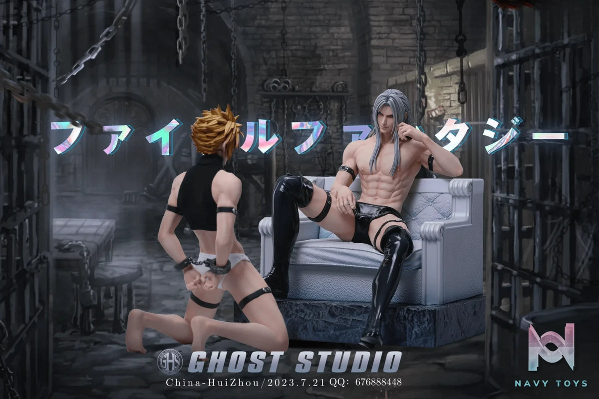 Ghost Studio – Final Fantasy VII Sephiroth & Cloud Strife in Imprisonment