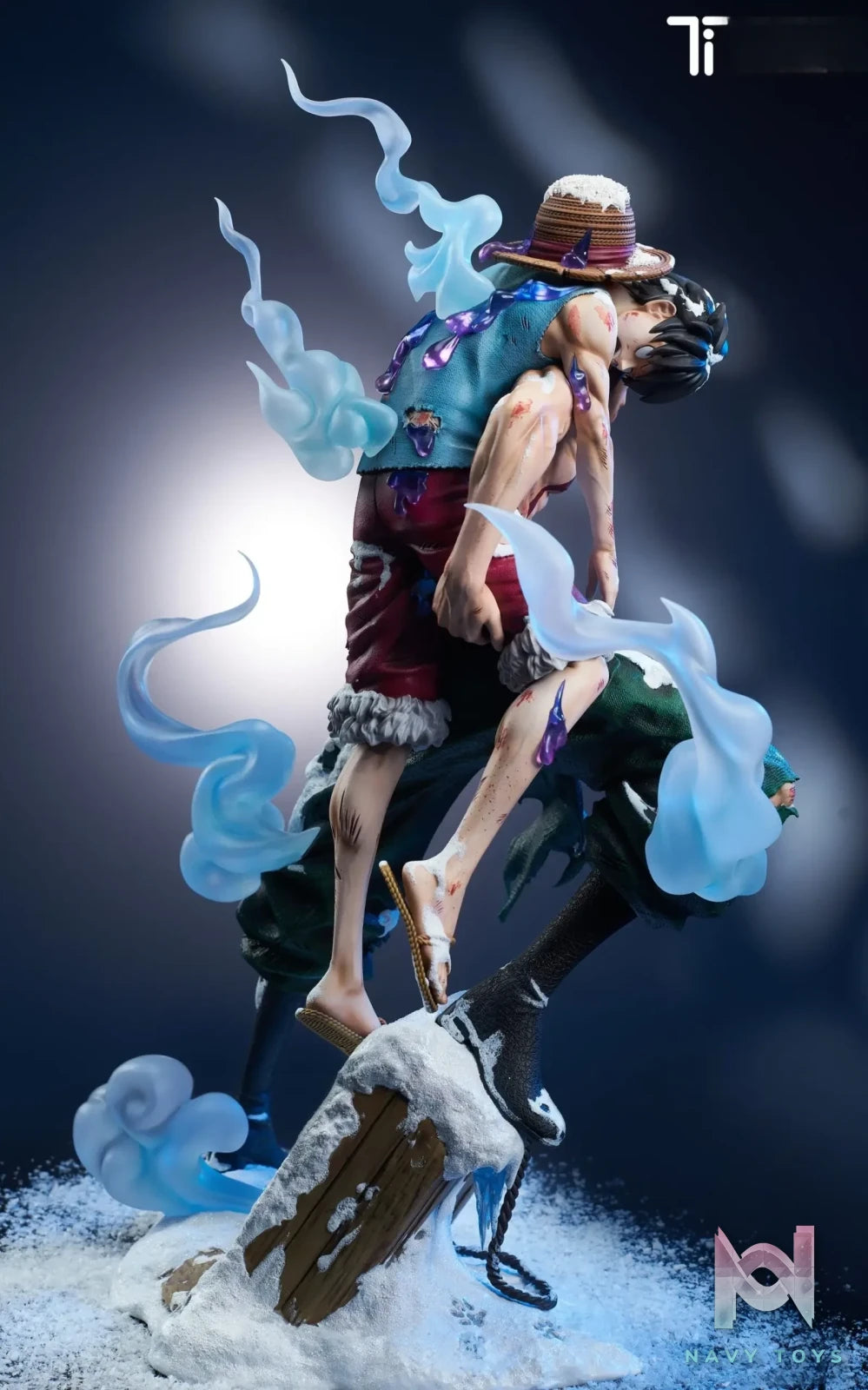 Tiny Studio – One Piece Flower of Friendship Bentham and Luffy