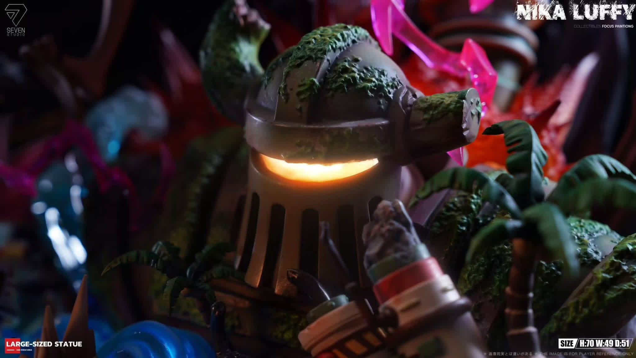 Luffy Nika resin statue Seven studio anime figure