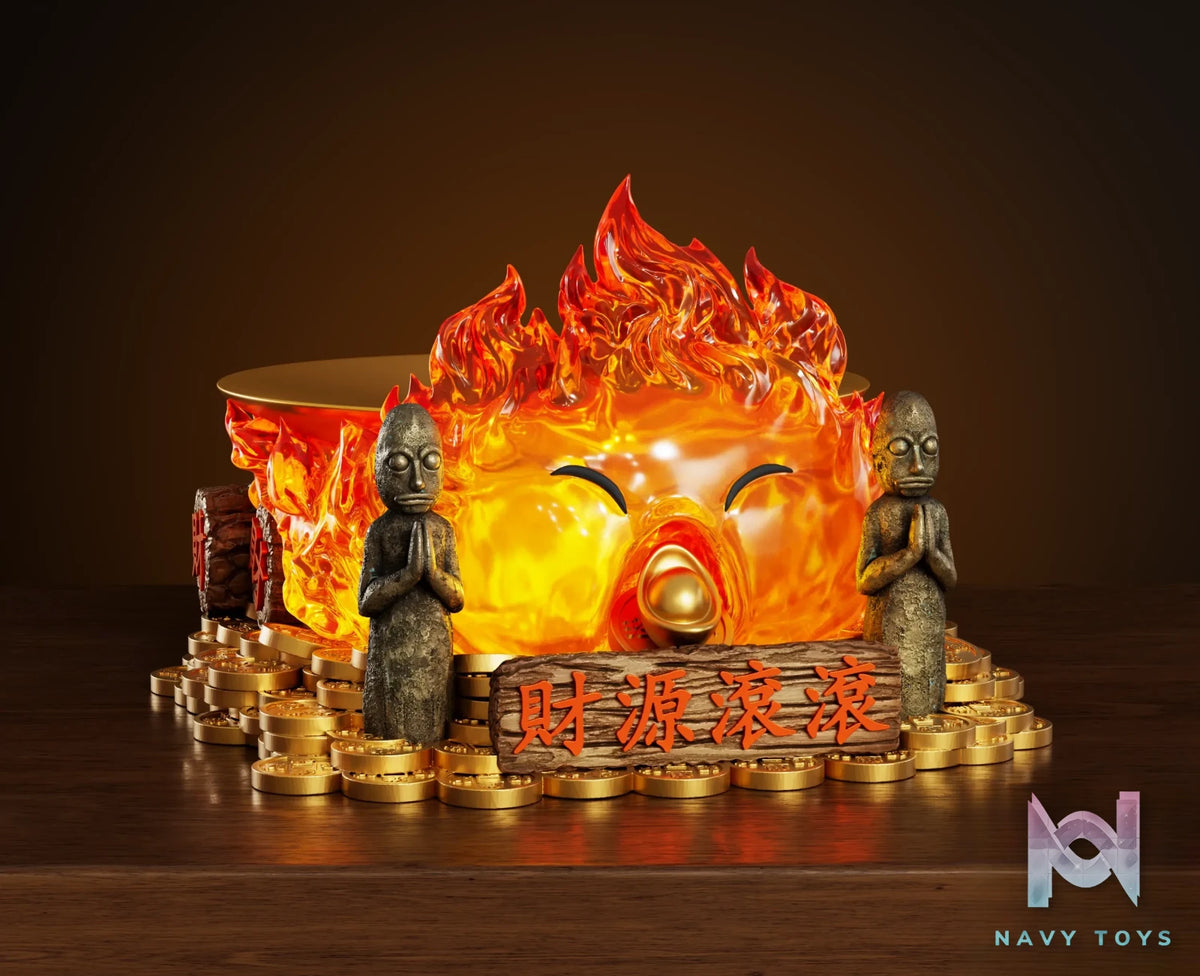WAWA Studio – Lucky Series Lucky Calcifer Tray Howl’s Moving Castle