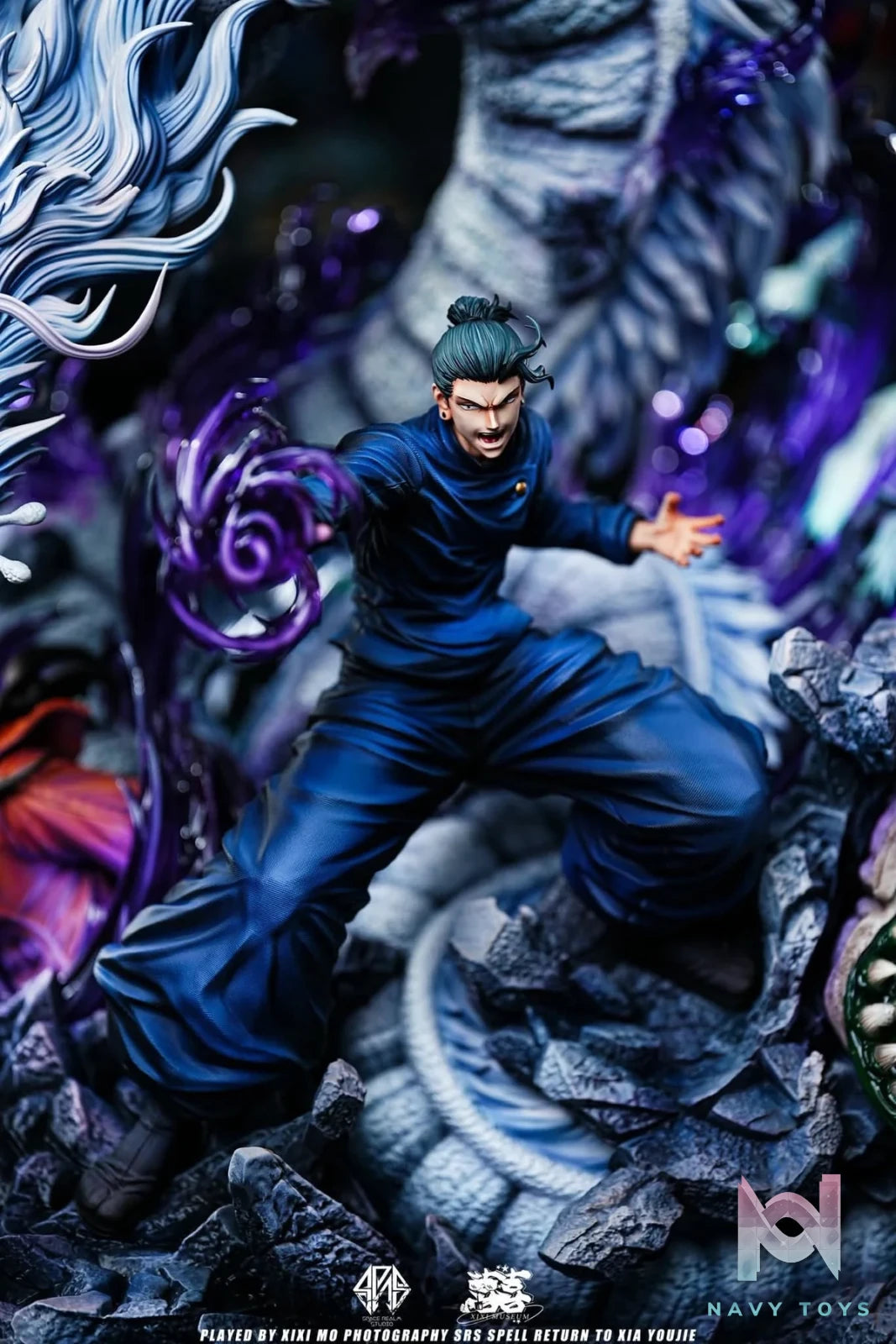 Geto Suguru resin statue Space Realm Studio anime figure
