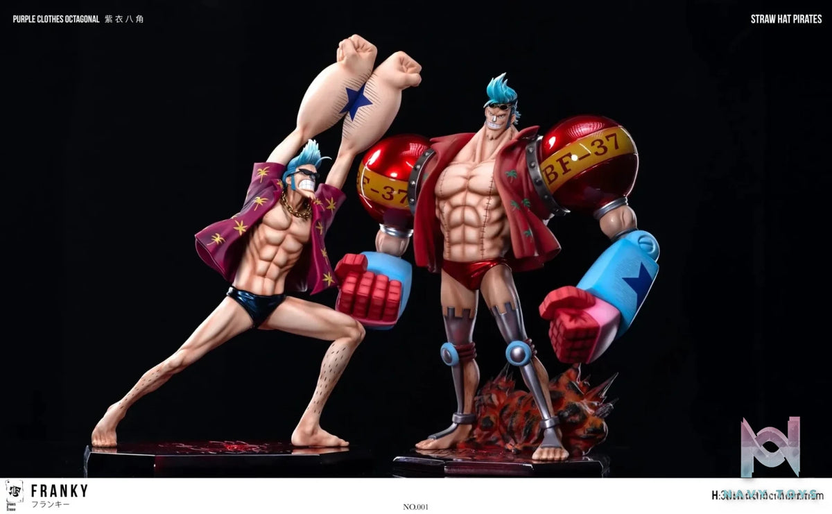 SPADES K Studio - One Piece Straw Hat Pirates Series Franky resin statue Navy Toys anime figure