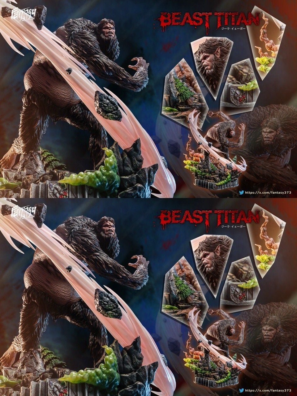 Beast Titan - Attack on Titan - FANTASY Studio resin statue Fantasy Studio anime figure