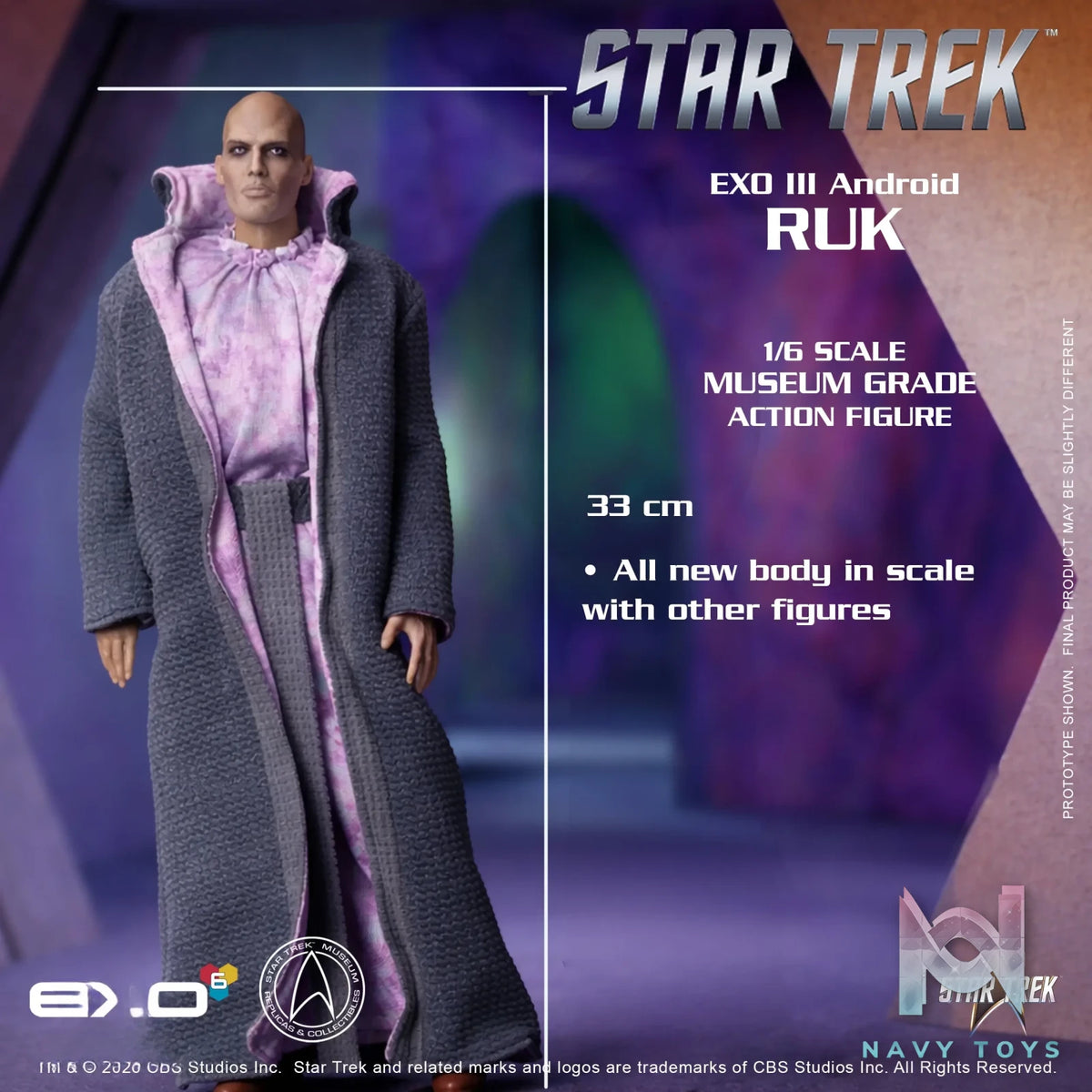 EXO-6 – Star Trek RUK 1/6 Scale Action Figure (Licensed)