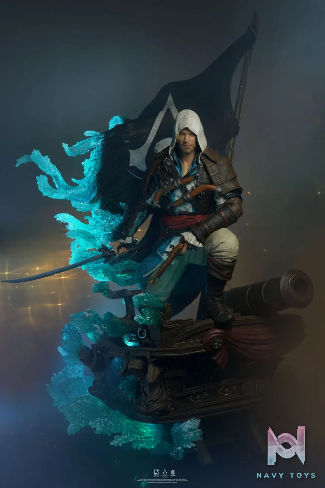 PureArts Studio – Assassin’s Creed Edward 1/4 Glow Series Statue (Licensed)