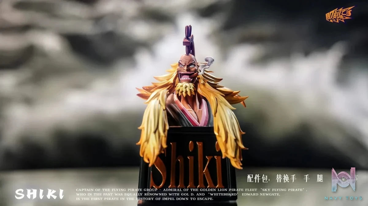 Ji Ke Studio - One Piece Shiki resin statue Navy Toys anime figure