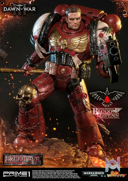 Prime 1 Studio – Premium Masterline Warhammer 40,000: Dawn of War III Space Marine Blood Ravens PMWH40K-02 PMWH40K-02DX (Licensed)
