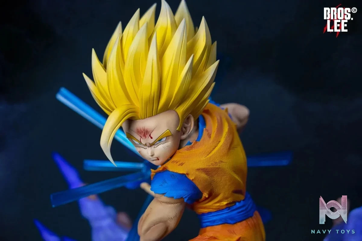 XG Studio - Dragon Ball DAIMA Super Saiyan 3 Son Goku & Vegeta resin statue Navy Toys anime figure