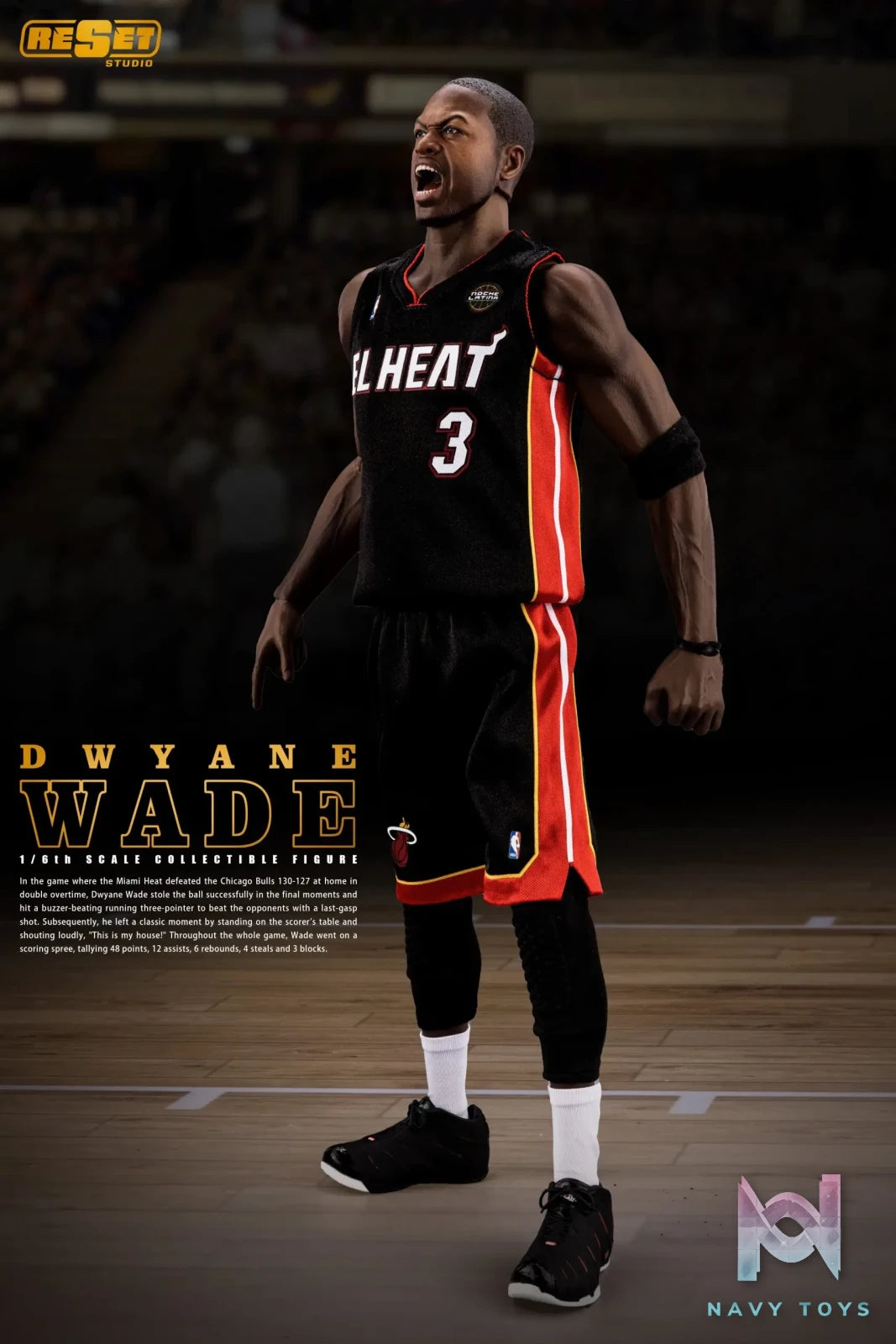ReSet Studio – NBA Moments Series Miami Heat Dwyane Wade