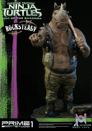 Prime 1 Studio – Premium Masterline Teenage Mutant Ninja Turtles: Out of the Shadows (Film) Rocksteady PMTMNT-02 (Licensed)