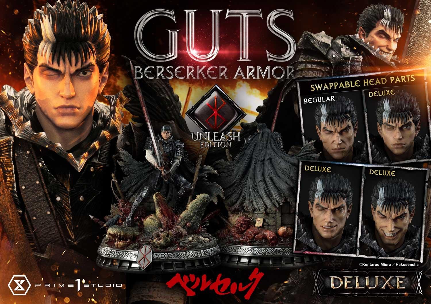 Guts, Berserker Armor - Berserk - Prime 1 Studio (UPMBR - 17DX) resin statue Prime 1 Studio anime figure