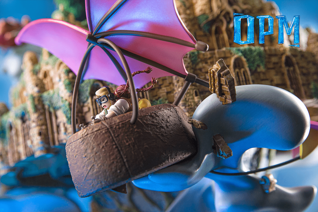 Castle in the Sky - Ghibli - OPM Studio resin statue opm studio anime figure