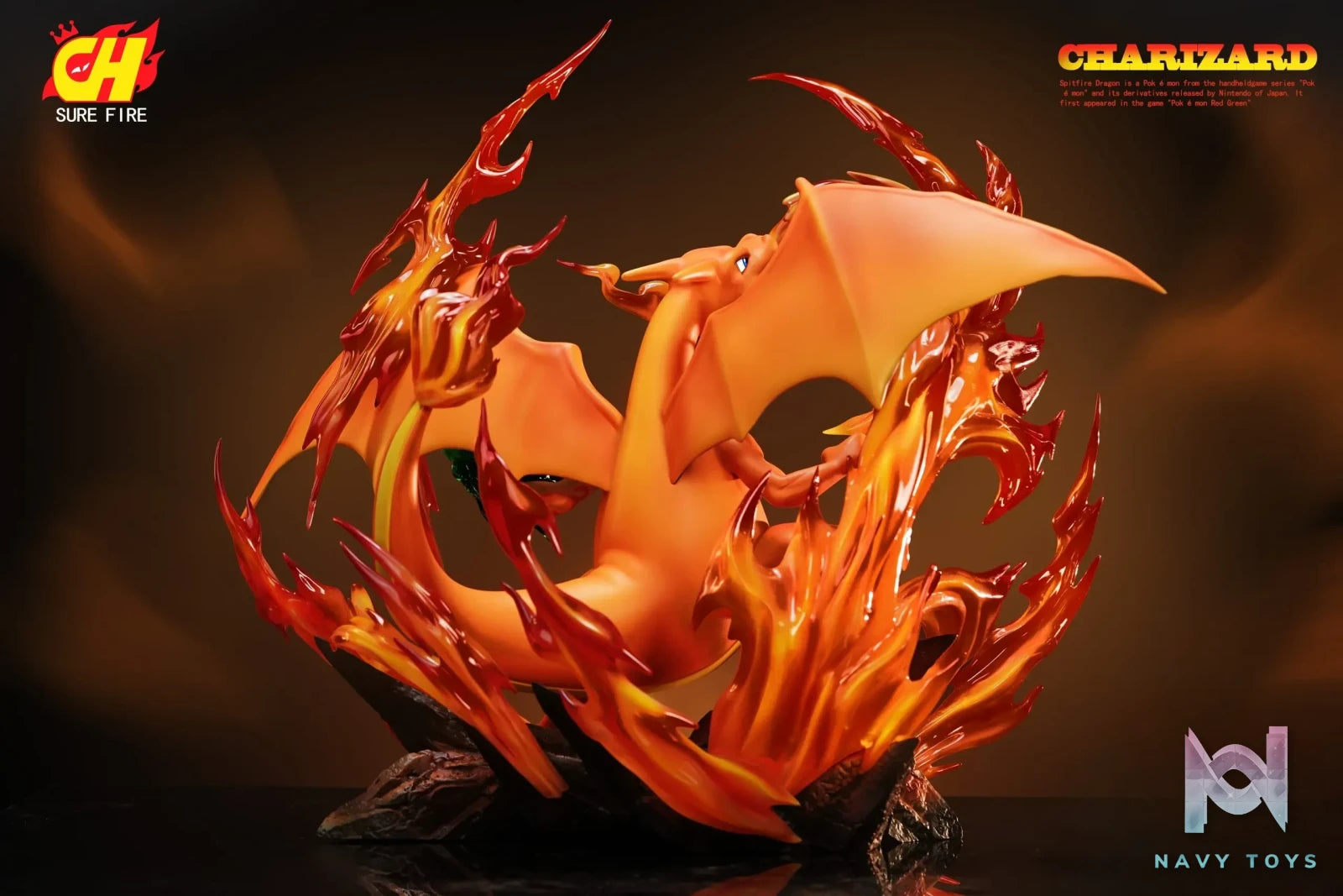 SURE FIRE Studio – Pokémon Series Statue #1 Charizard