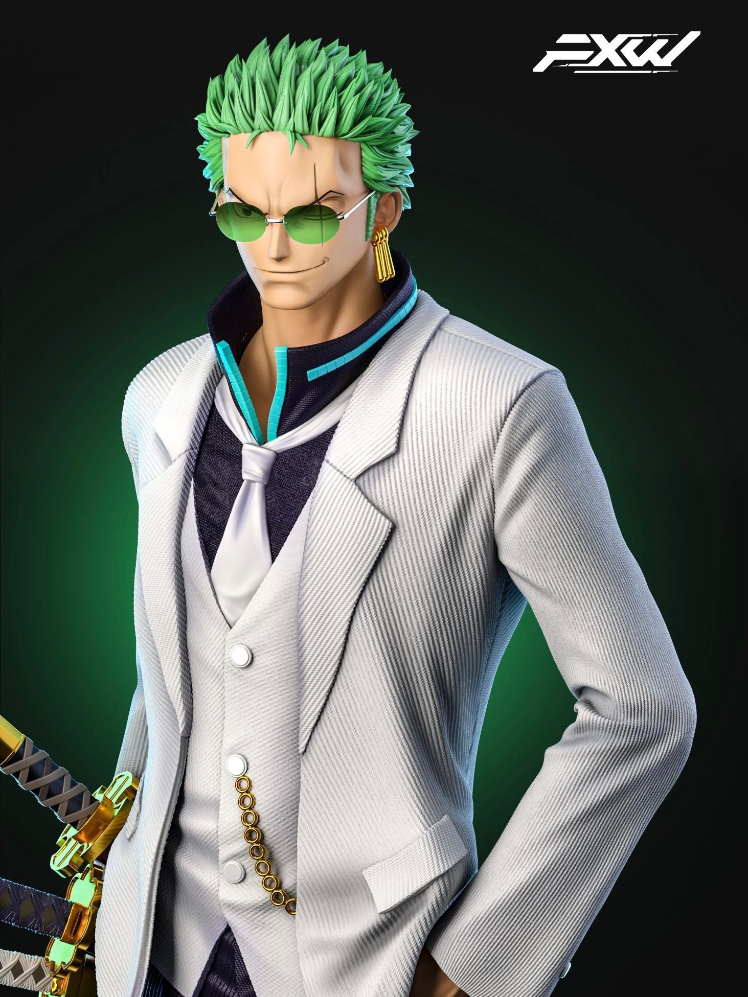 Roronoa Zoro - One Piece - FXW Studio