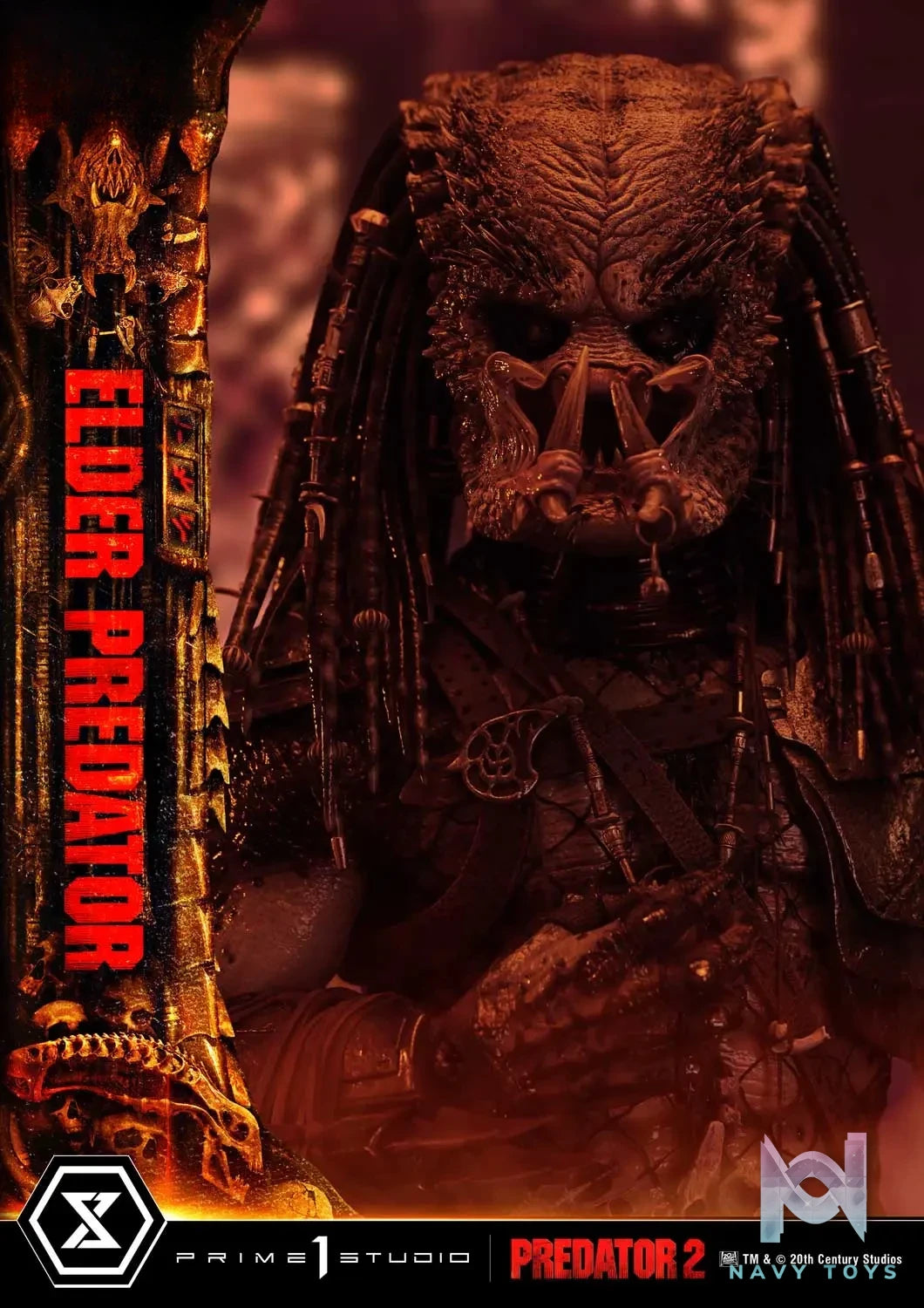Prime 1 Studio – Museum Masterline Predator 2 (Film) Elder Predator 1/3 Statue MMPR-08 MMPR-08DX MMPR-08DXS (Licensed)