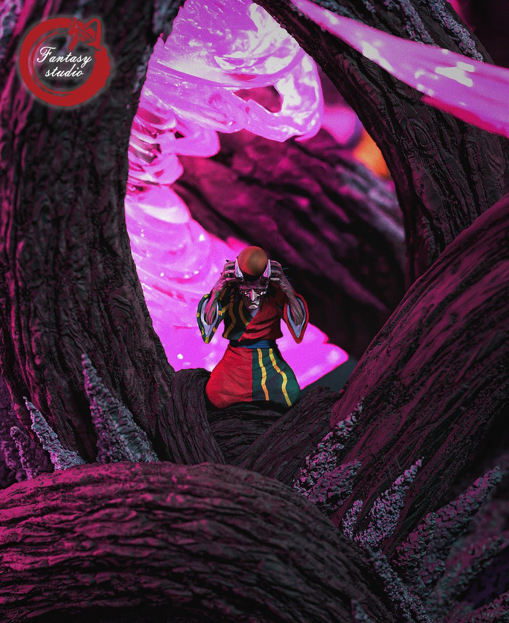 Fantasy Studio - Kanroji Mitsuri - Kimetsu No Yaiba resin statue fantasy studio anime figure