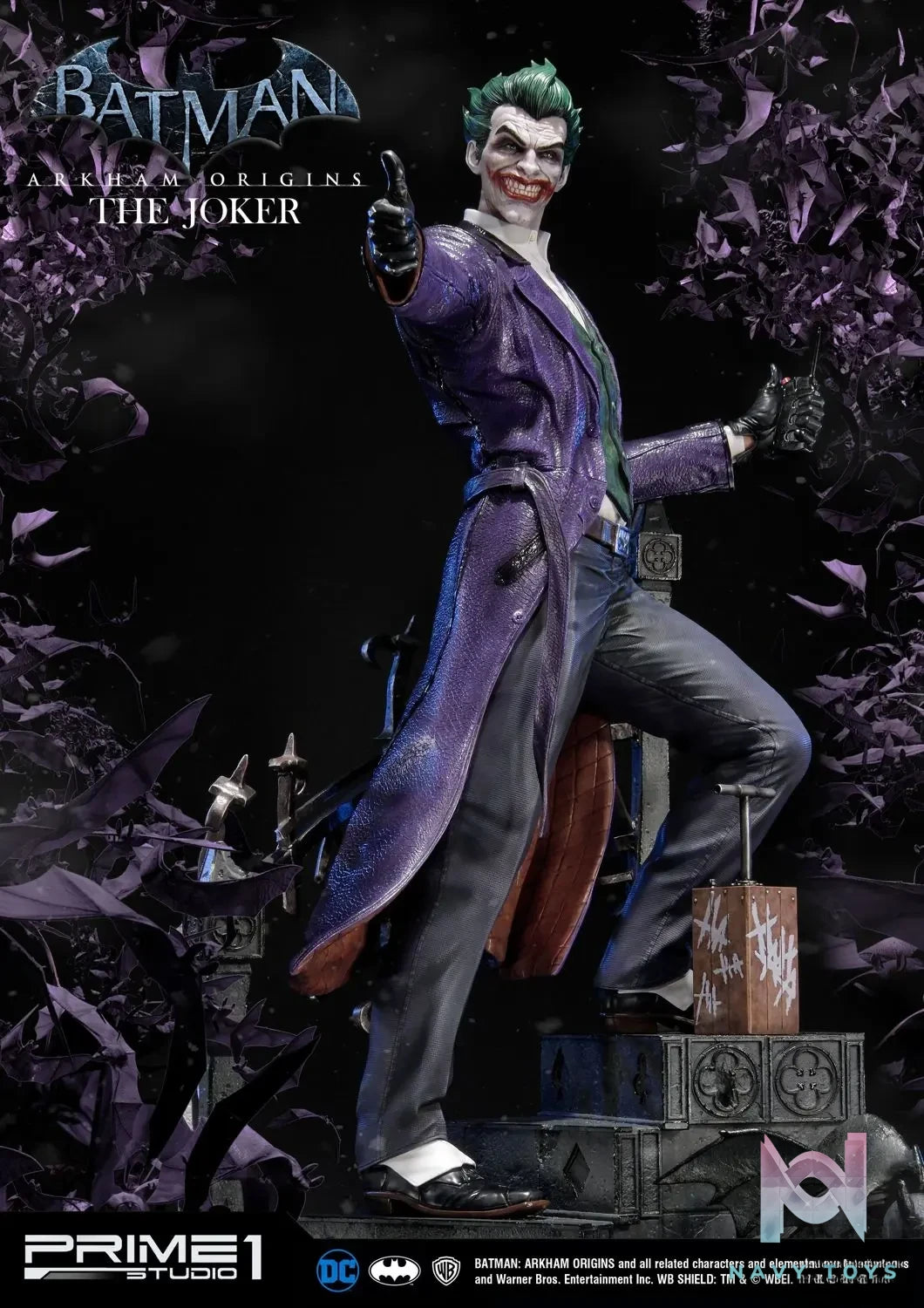 Prime 1 Studio – Museum Masterline Batman: Arkham Origins The Joker MMDC-21 MMDC-21EX (Licensed)