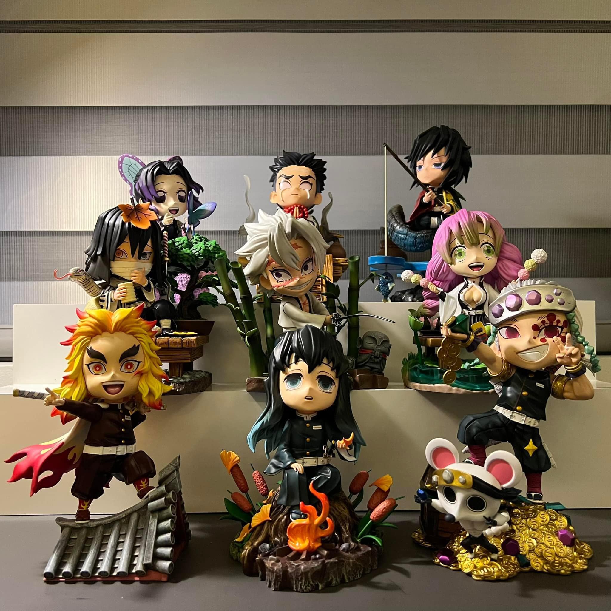 Ful Line Kimetsu No YaibA Hashira - ShowhanD Studio resin statue Navy Toys anime figure