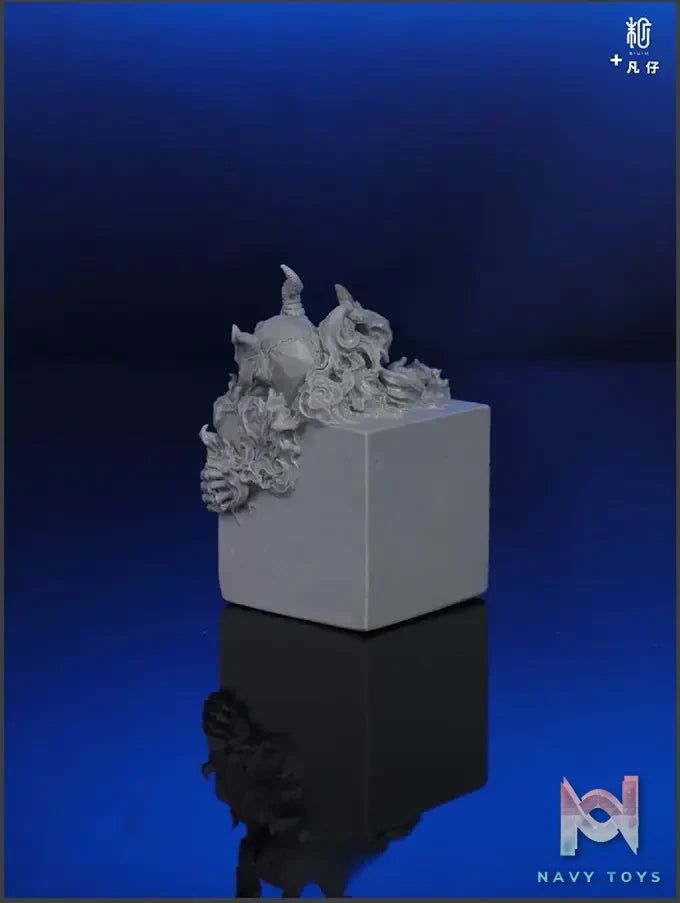 Manas SUM – Fan Zai “Flame Demon Seal” Weird Sealing Series Original Design Cast Bronze Decoration (Licensed)
