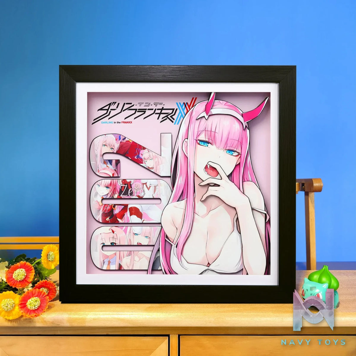 Yu Zhi Jiang Studio – Zero Two 3D Decorative Painting Darling in the FRANXX