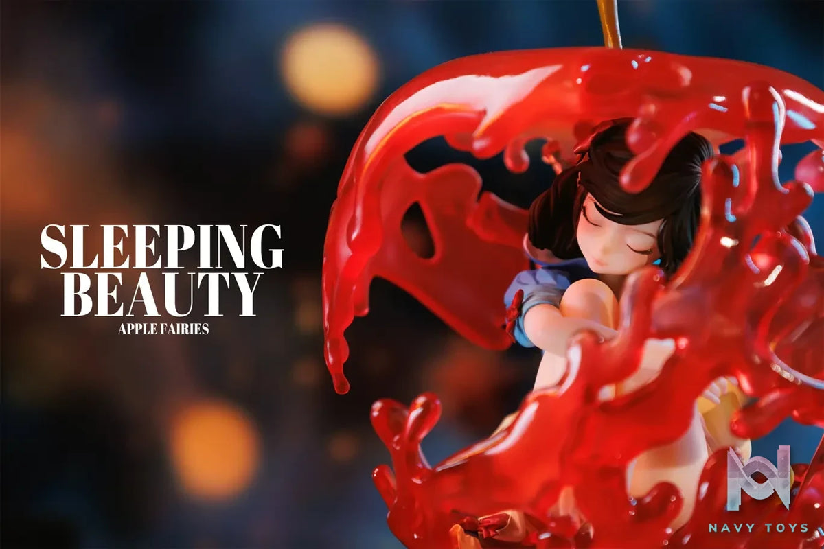Weartdoing Studio – Original Sleeping Beauty-Apple Fairies-Red & Black & Green (Licensed)