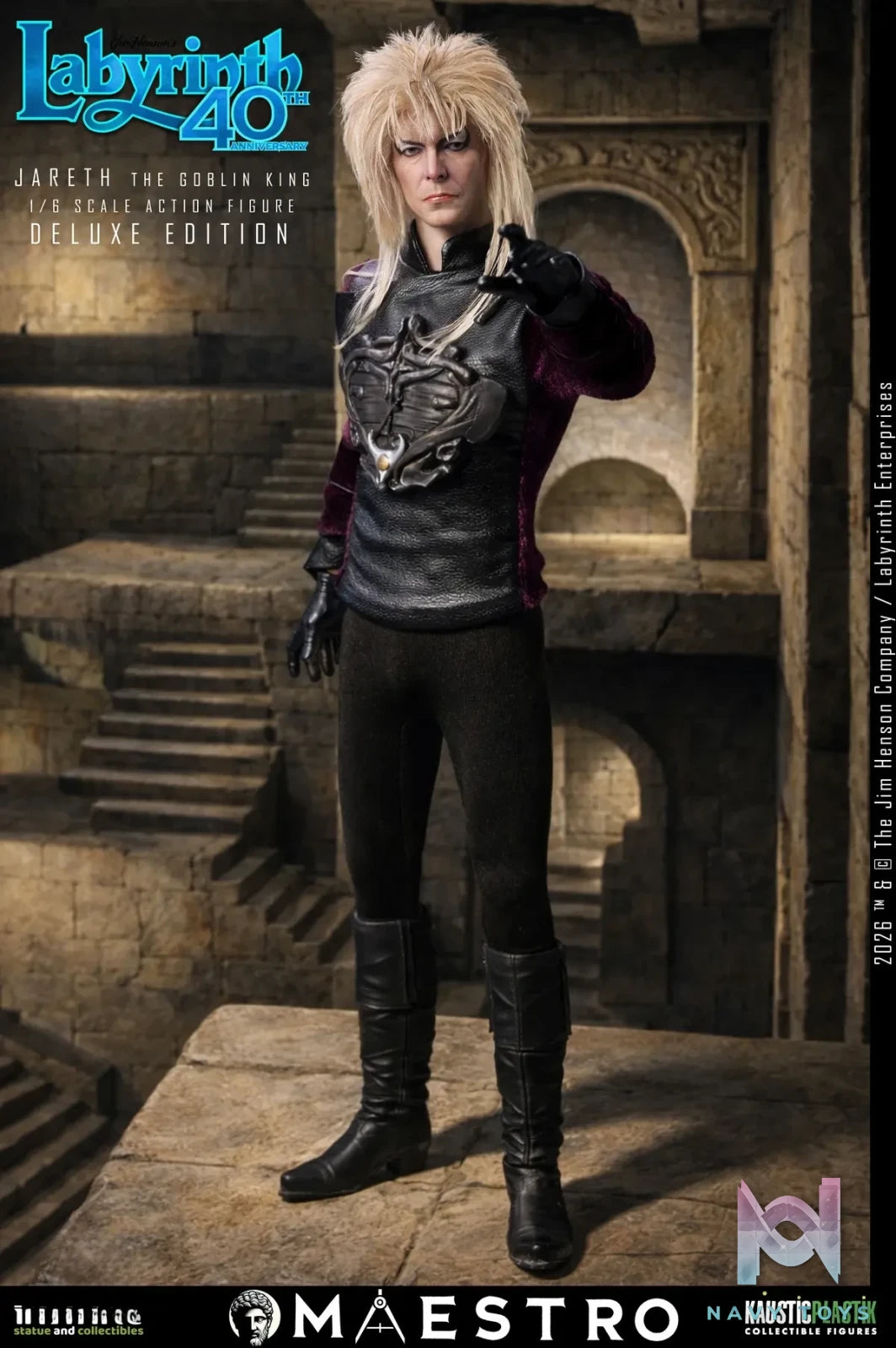 Infinite Statue – LABYRINTH JARETH THE GOBLIN KING 1/6 SCALE ACTION FIGURE (Licensed)