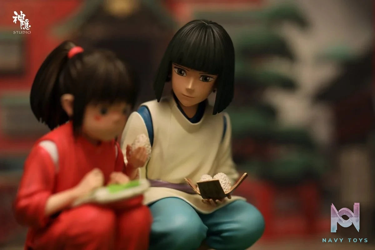 Haku & Chihiro - Spirited Away - ShenYin Studio resin statue shenyin studio anime figure
