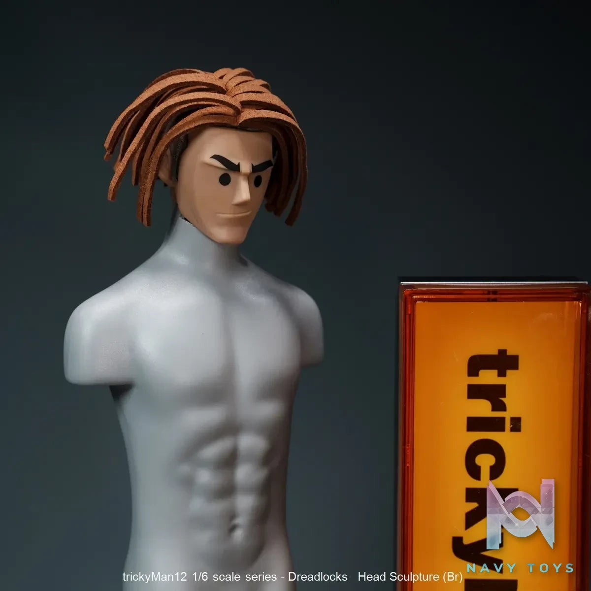 TrickyMan12 – 1/6 scale series -Dreadlocks Head Sculpture FB-10083-1 FB-10083-5 (Licensed)