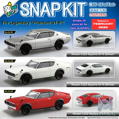 AOSHIMA – 1/32 Nissan C110 Skyline GT-R (Licensed)