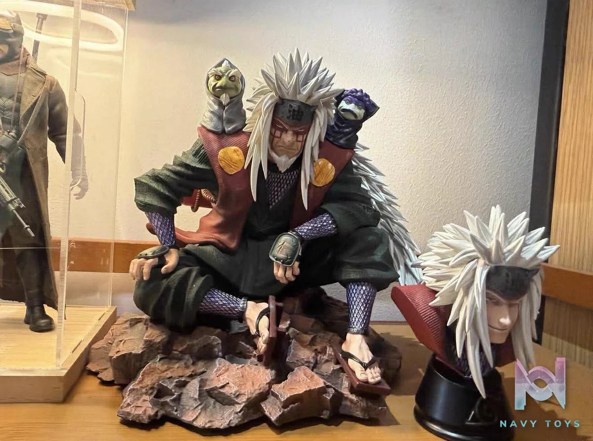 Jiraiya Gamaken - Naruto Shippuden - YYGk Studio ( Sale 50%) resin statue Navy Toys anime figure