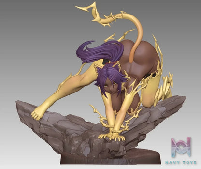 Tentacle Studio – Lightning Cat Yoruichi vs. Tentacles Bleach