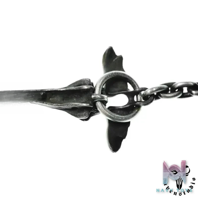 Raven Studio (silver jewelry) – Original Design 5.5mm Raven Exclusive Curb Chain Necklace Original