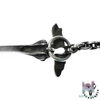 Raven Studio (silver jewelry) – Original Design 5.5mm Raven Exclusive Curb Chain Necklace Original