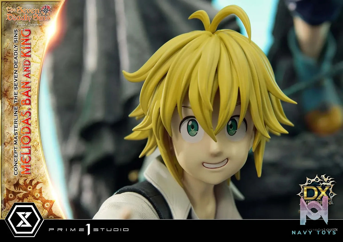 Prime 1 Studio – Concept Masterline The Seven Deadly Sins Meliodas, Ban and King CMNTZ-01 CMNTZ-01DXS (Licensed)