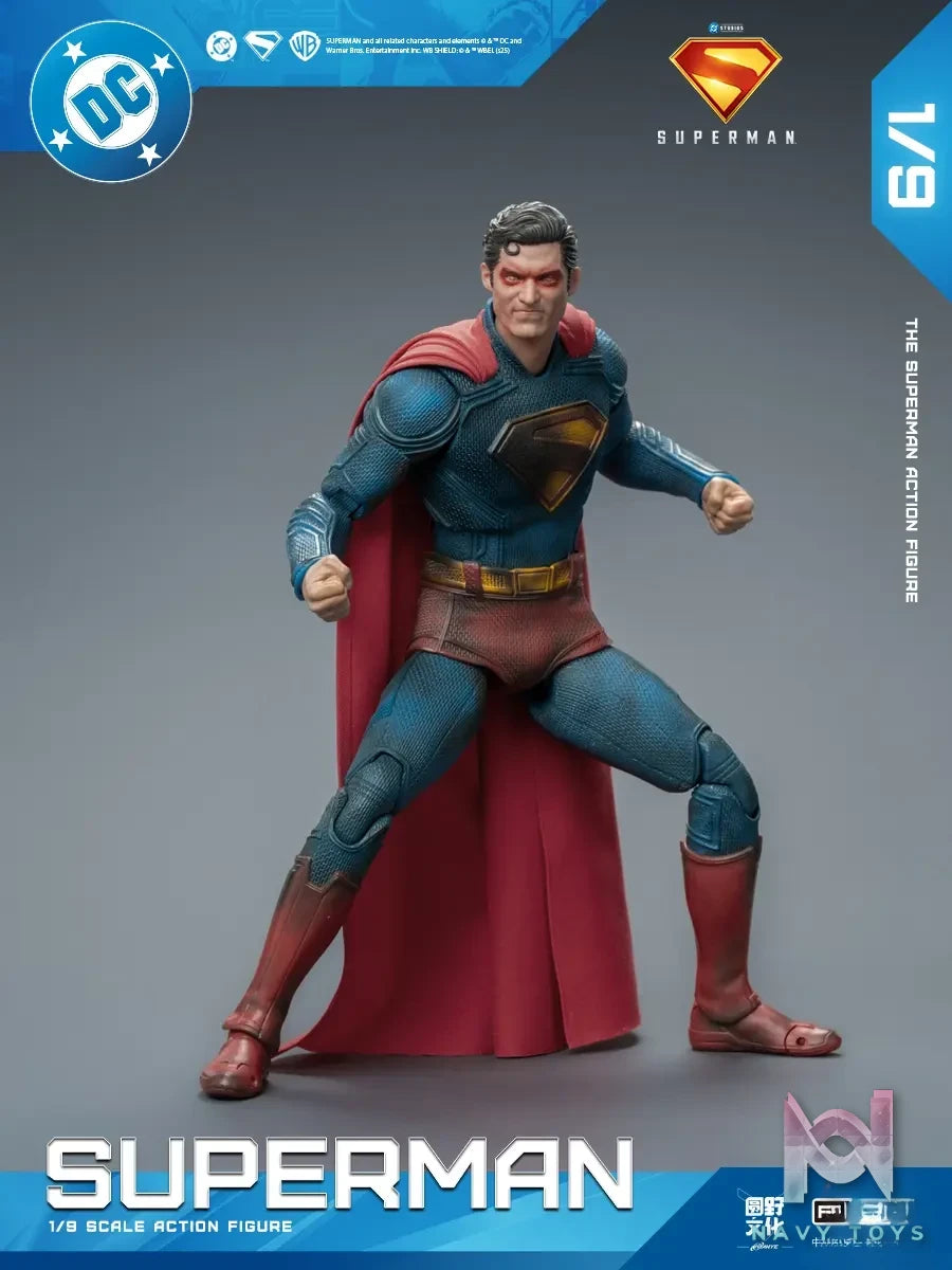 Fondjoy – Battle-Damaged New Superman 1/9 Articulated Figure (Licensed)