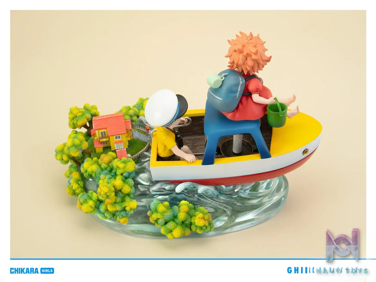 CHIKARA Studio – Ponyo on the Cliff Desktop Series Ponyo on the Cliff