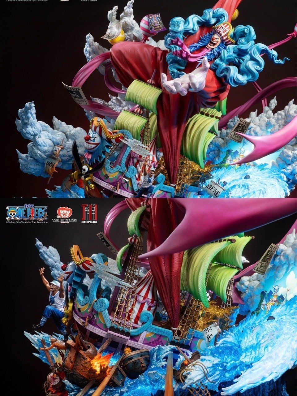 BUGGY - One Piece - Jimei Palace Studio resin statue Jimei Palace Studio anime figure