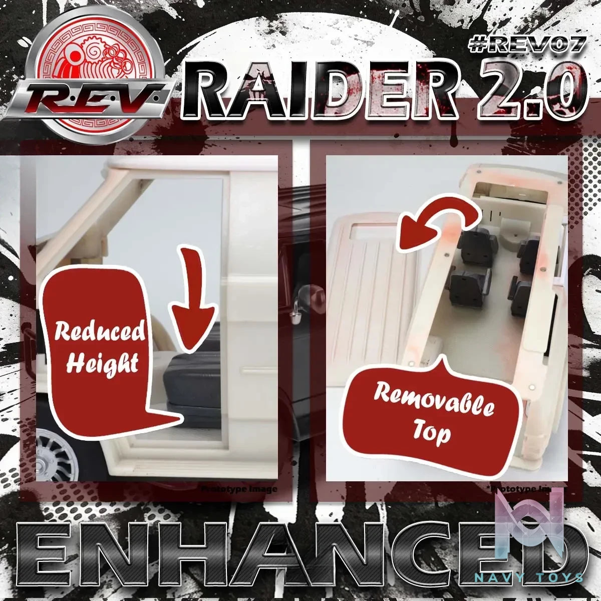 Ramen Toy – RAMEN ECONOMICAL VAN 2.0 REV05 REV06 REV07 (Licensed)
