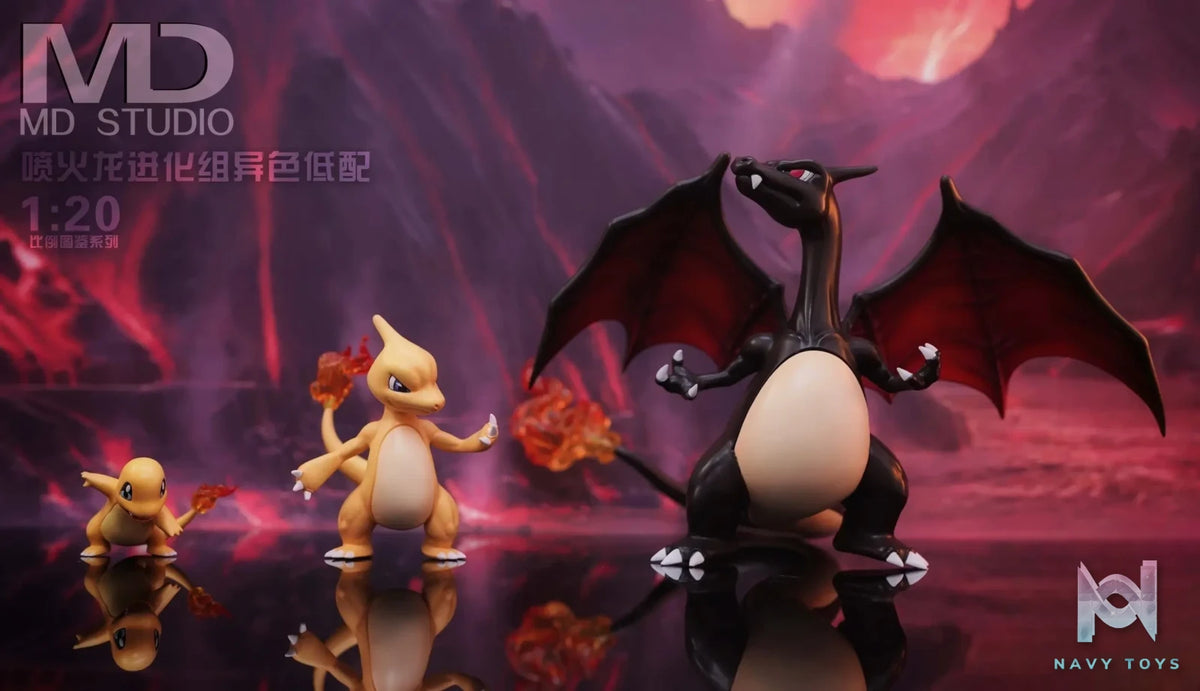 MD Studio – Pokémon Charizard Evolution Set