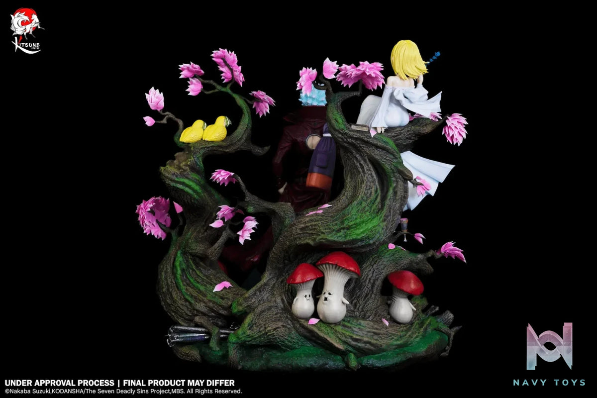 Kitsune Statue Studio – The Seven Deadly Sins Ban and Elaine (Licensed)