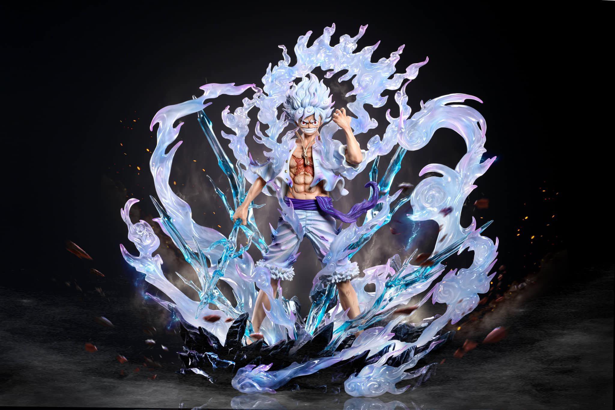 Luffy Nika - One Piece - Rc (Discount 50%) resin statue Recast anime figure